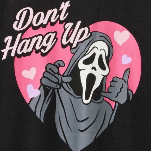 Ghostface Graphic Cotton Crew Tee - Picture 2 of 2